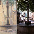 Fontaine du Reviron à Châtillon-en-Diois