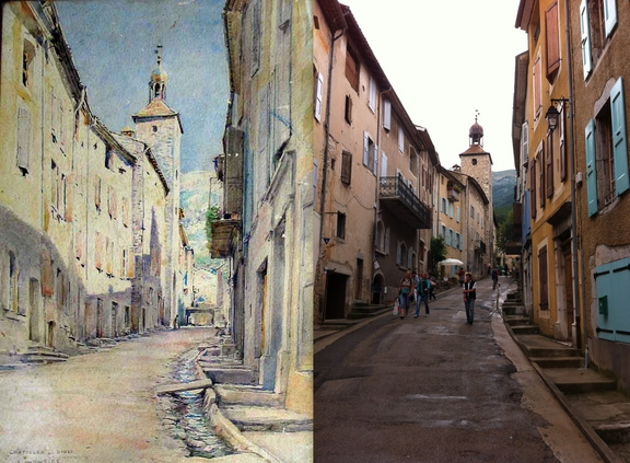 Rue Neuve à Châtillon-en-Diois