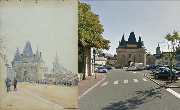 La porte Saint Julien à La Ferté-Bernard