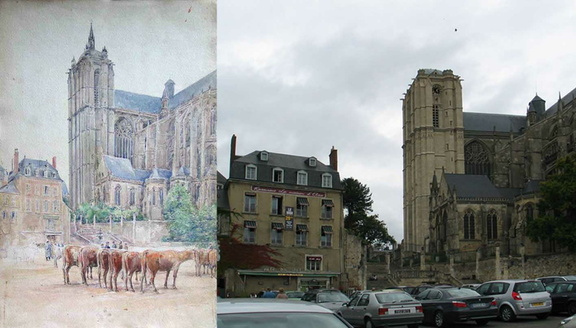 Place des Jacobins du Mans