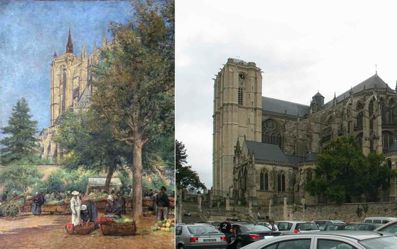 Place des Jacobins du Mans