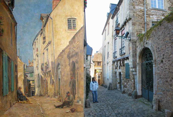 Rue St Pavin de la Cité au Mans