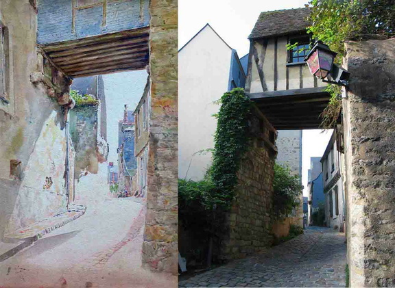 Rue Saint Pavin de la Cité au Mans
