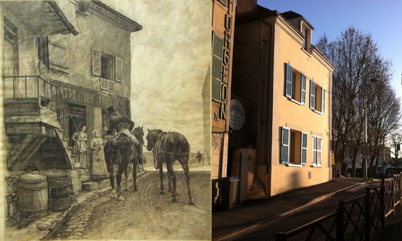 Auberge du pont de Poissy de Meissonier