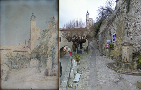 Tour de l'horloge à Vaison-la-Romaine