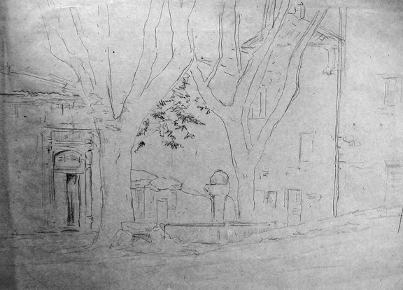 Fontaine à Vaison