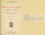 Prix des estampes - Monod