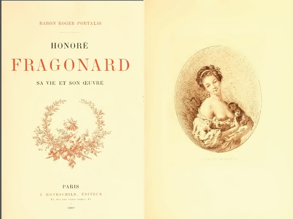 Fragonard - Jeune fille aux petits chiens