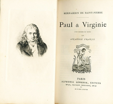 Paul et Virginie de Bernardin de St-Pierre