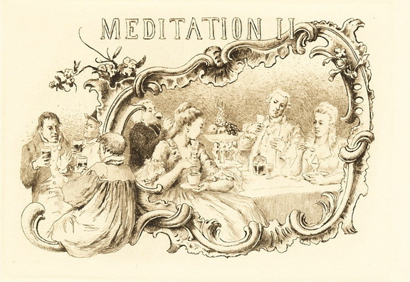 Méditation II : Du goût, tiré à part