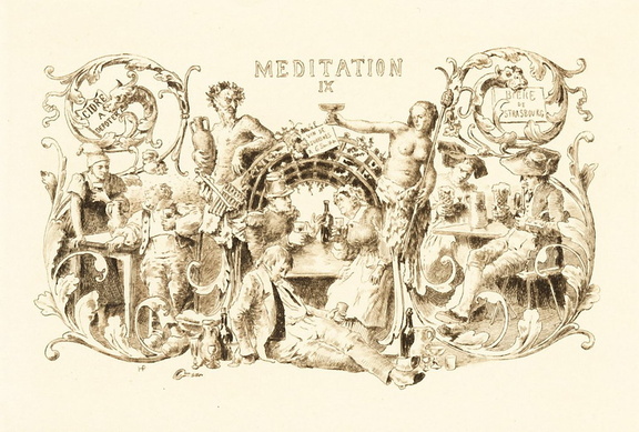 Méditation IX : Des boissons, tiré à part