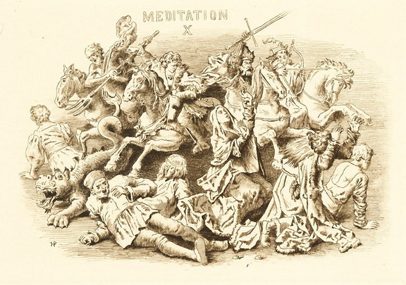 Méditation X : Sur la fin du monde, tiré à part