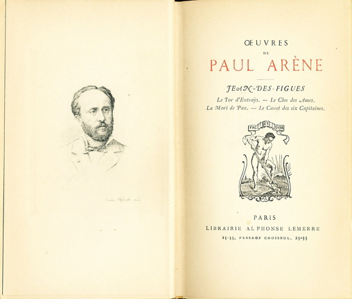 Oeuvres de Paul Arène