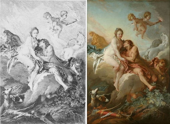Boucher - Aurore et Céphale