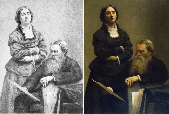 Fantin-Latour - Mr et Mme Edwards