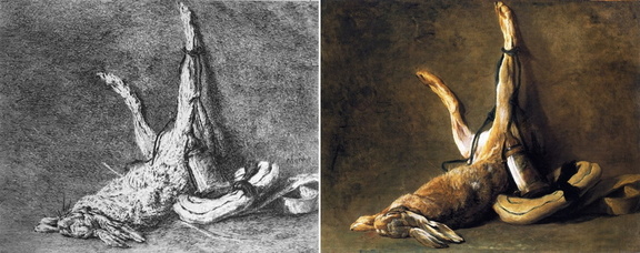 Chardin - Lièvre