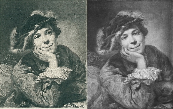 La Tour - Portrait du graveur Schmidt