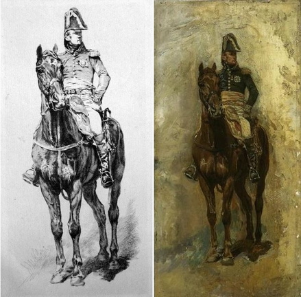 Meissonier - Maréchal Duroc (Lannes?)