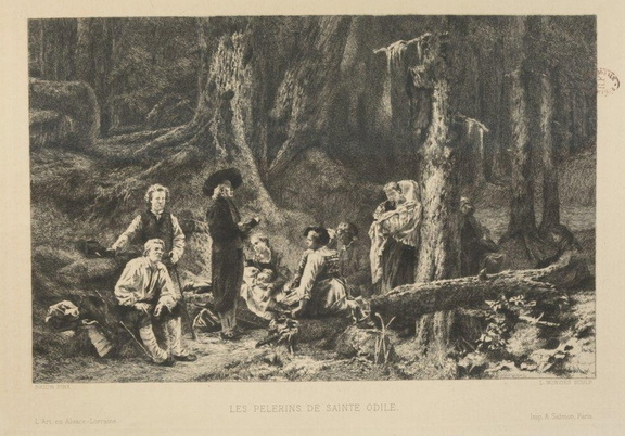 Brion - Les Pèlerins de Sainte Odile - L'Art en Alsace-Lorraine