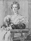 Pontormo - Portrait de femme en rouge