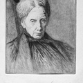 Portrait de Melle Hédouin, soeur du graveur