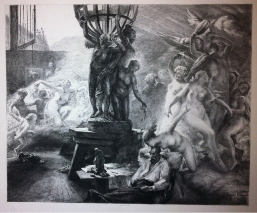 Maignan - Apothéose de Carpeaux