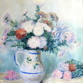 Vase de Chrysanthèmes