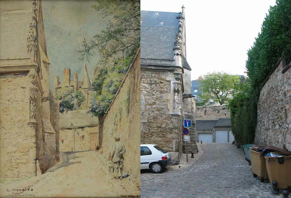 Chevet de l'Église Saint Benoît au Mans