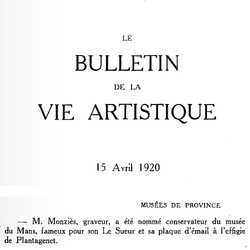 Conservateur des Musées du Mans