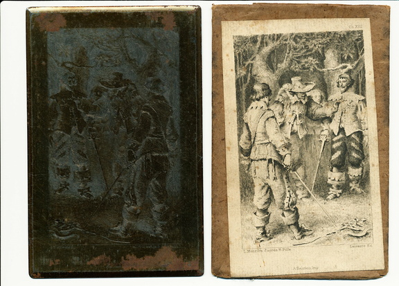 Plaque pour le Ch 13 du Diable Boiteux