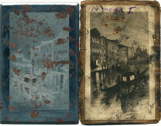 Plaque pour la nuit vénitienne de Musset