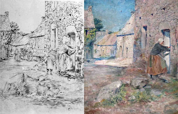Cour de hameau